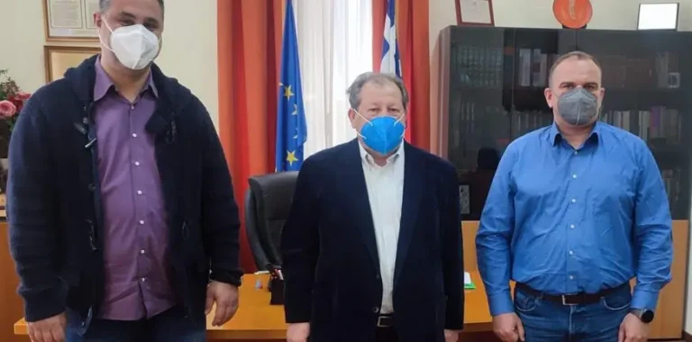 Συνάντηση της Ένωσης Αστυνομικών Υπαλλήλων Αχαΐας με τον δήμαρχο Αιγιάλειας