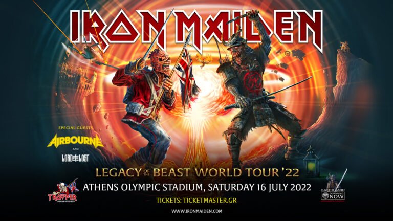 IRON MAIDEN: Το θρυλικό συγκρότημα «προσγειώνεται» στο ΟΑΚΑ το Σάββατο (16/7)! – Εκατοντάδες φίλοι τους από τη Δυτική Ελλάδα ετοιμάζουν «απόβαση» στο Ολυμπιακό Στάδιο