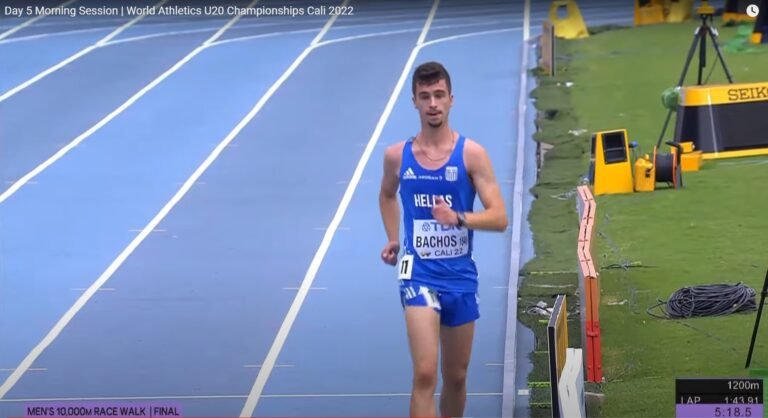 Στους καλύτερους βαδιστές τού κόσμου κάτω των 20 ετών ο αθλητής του συλλόγου «Αθηνόδωρος ο Αιγιεύς» Ανδρέας Μπαχός!