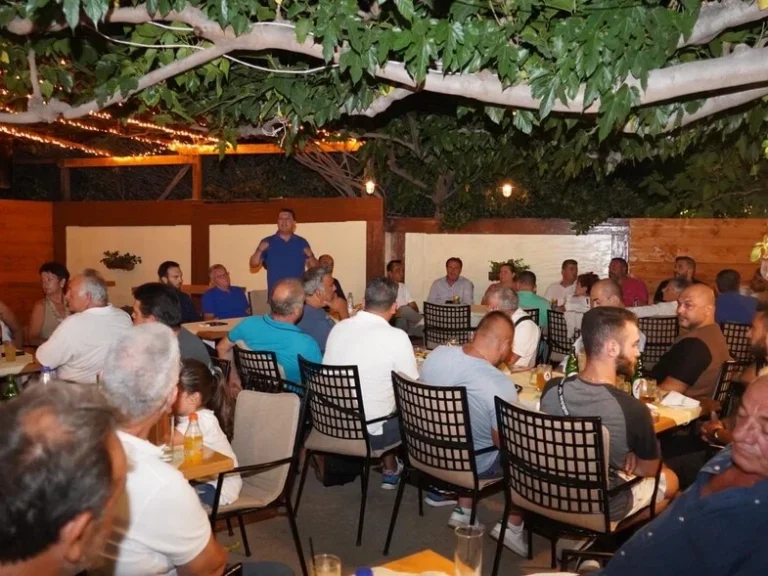 Με επιτυχία η χθεσινοβραδινή «γαλάζια» συγκέντρωση στην Τέμενη