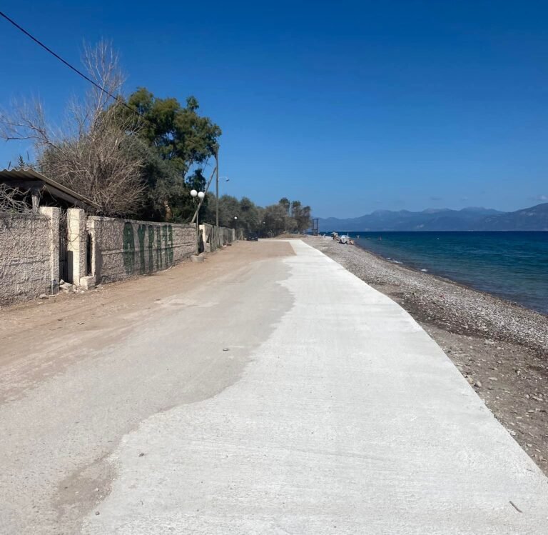 Οριστική επίλυση στον «πληγωμένο» παραλιακό δρόμο των Διγελιωτίκων