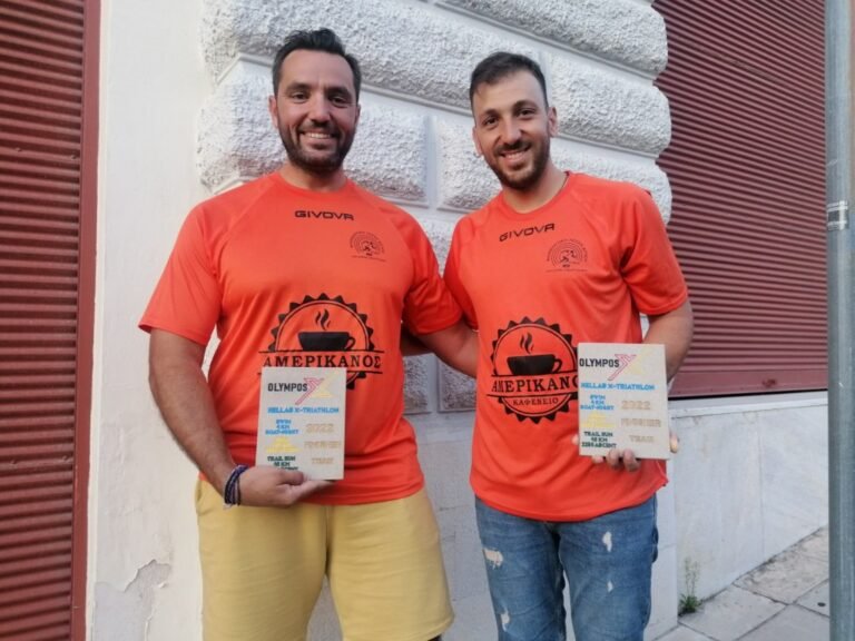 Πρωτιά για Αθανασόπουλο και Μοιραλιώτη της Φιλαθλητικής Λέσχης Αιγίου στον τριαθλητικό αγώνα «Olympos-X»!