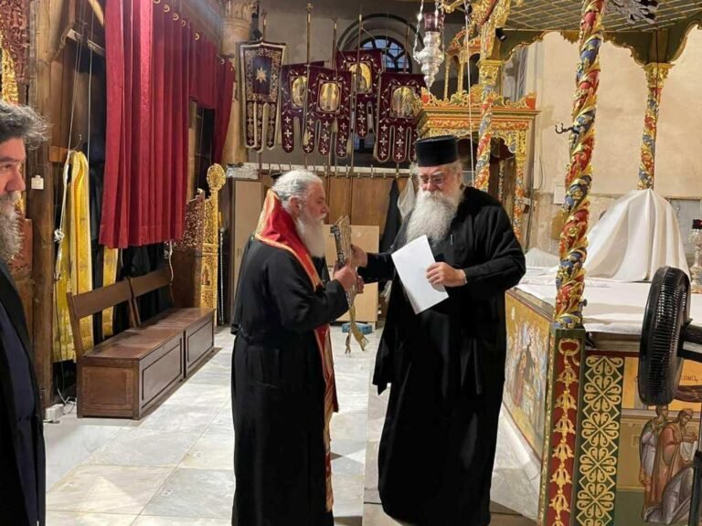 Στην Αγία πόλη της Βηθλεέμ ο Μητροπολίτης Καλαβρύτων και Αιγιαλείας κ. Ιερώνυμος