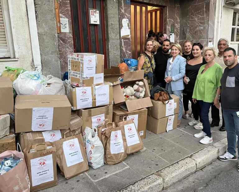 Η βουλευτής Αχαΐας Χριστίνα Αλεξοπούλου σε συνεργασία με την ΑΜΚΕ «Όραμα σε Αποστολή» ενίσχυσαν την Κοινωνική Ιματιοθήκη Αιγίου
