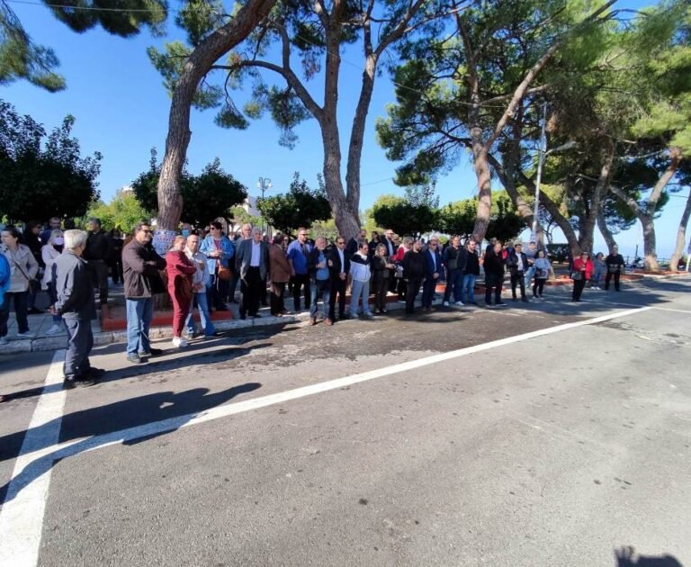 Μαζική και αγωνιστική κινητοποίηση στην πλατεία Υψηλών Αλωνίων