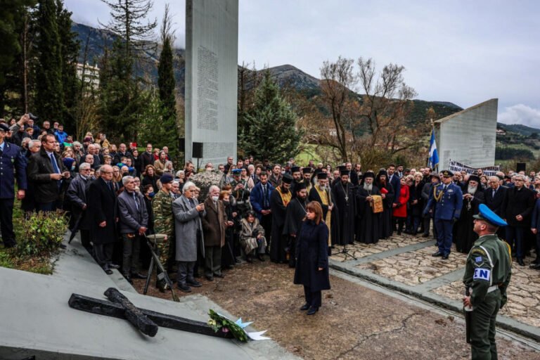 Κατερίνα Σακελλαροπούλου από Καλάβρυτα: «Δεν λησμονούμε και δεν εφησυχάζουμε»