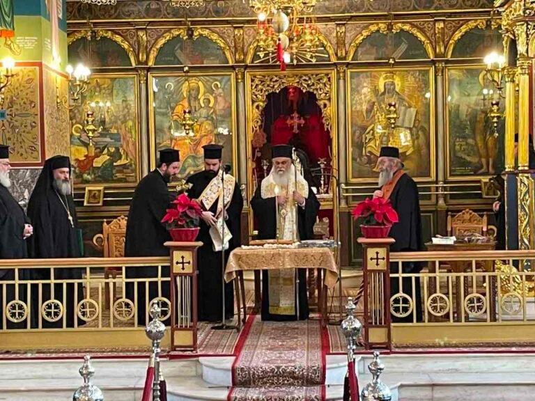 Πρώτη Ιερατική Σύναξη για το νέο έτος και κοπή βασιλόπιτας στην Ιερά Μητρόπολη Καλαβρύτων και Αιγιαλείας