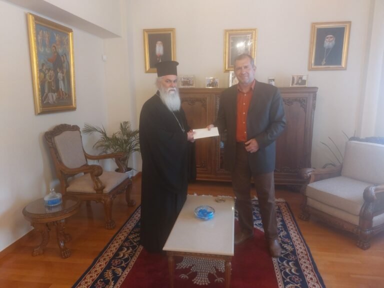 Συνάντηση Γιώργου Μπέσκου με Μητροπολίτη Καλαβρύτων και Αιγιαλείας κ. Ιερώνυμο