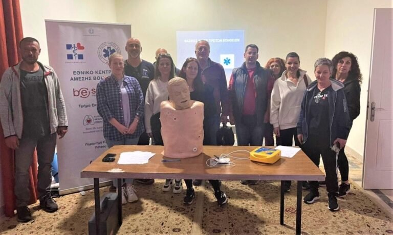 Σεμινάριο για χρήση απινιδωτή στην Ακράτα (ΦΩΤΟΓΡΑΦΙΕΣ)