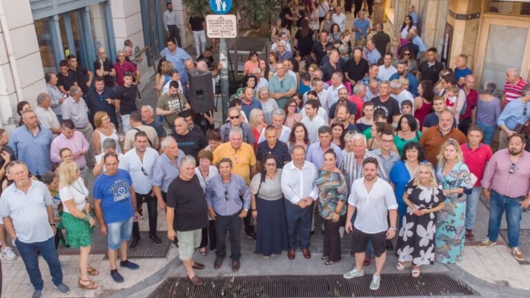 Παρουσίαση ομάδας 125 νέων υποψηφίων της παράταξης «Αιγιάλεια Τώρα» – Δημήτρης Καλογερόπουλος: «Πυλώνας της επιτυχίας μας οι εξαιρετικοί μας συνεργάτες»