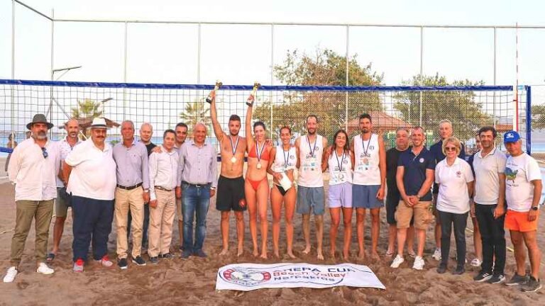BEACH VOLLEY: Στο βάθρο οι Δασκαλόπουλος – Βασιλάκος στο «AHEPA CUP 2023»