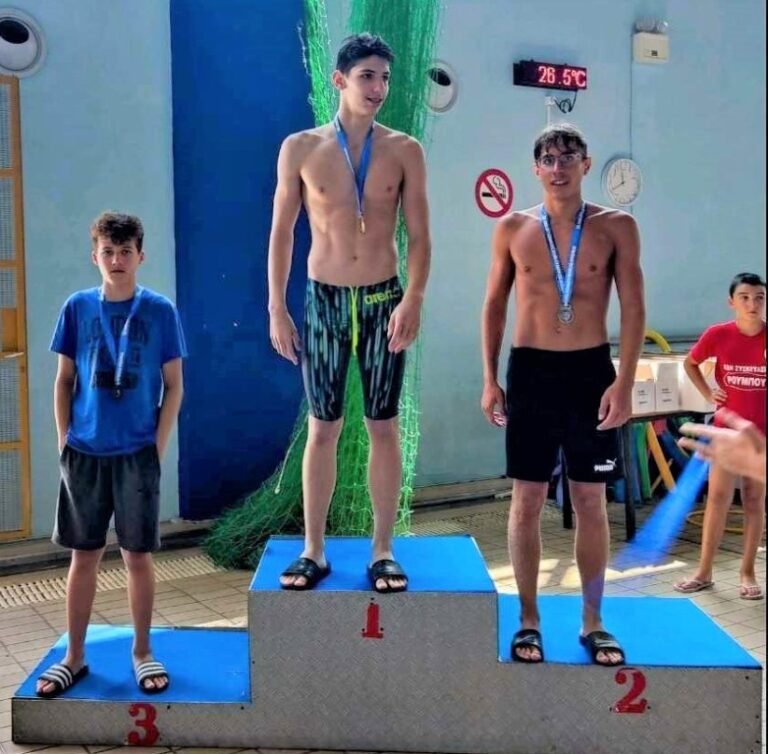 Δύο χάλκινα μετάλλια με τον Δημήτρη Τσιάρα ο Κολυμβητικός Όμιλος Αιγίου στο Περιφερειακό Πρωτάθλημα