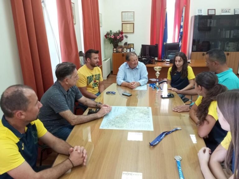 Το «μπράβο» του δημάρχου Αιγιαλείας Δημήτρη Καλογερόπουλου στις πανελλαδικά διακριθείσες αθλήτριες του Αθλητικού Συλλόγου «Αθηνόδωρος ο Αιγιεύς»