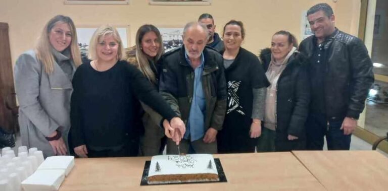 Σε όμορφο κλίμα η κοπή της πρωτοχρονιάτικης πίτας της Ένωσης Περιπτερούχων Καπνοπωλών Παντοπωλών Ψιλικών Αιγιαλείας