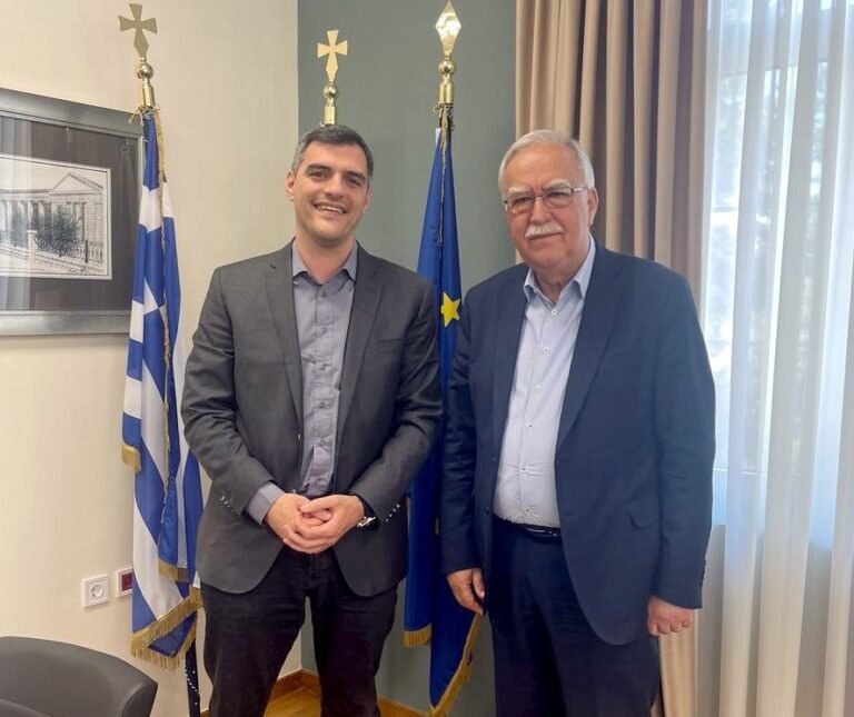 Συνάντηση του πολιτευτή Αχαΐας ΝΔ Ανδρέα Τσώκου με τον Δήμαρχο Καλαβρύτων Αθανάσιο Παπαδόπουλο