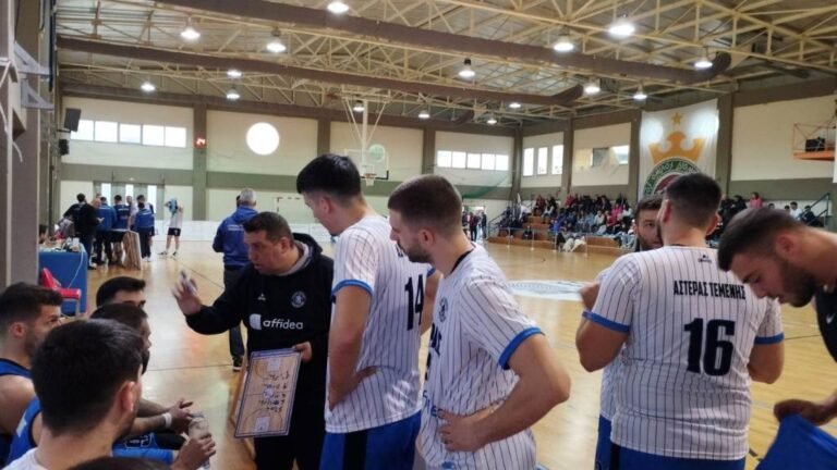 Σε τρίτο ματς η παραμονή μετά την ήττα 62-58 του Αστέρα Τέμενης στη Νέα Κίο