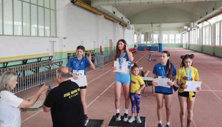 Τρία μετάλλια και 1η θέση η Ραφαηλία Καραγκούνια του Αθηνόδωρου Αιγίου στο Αλτικό Τρίαθλο Κ14