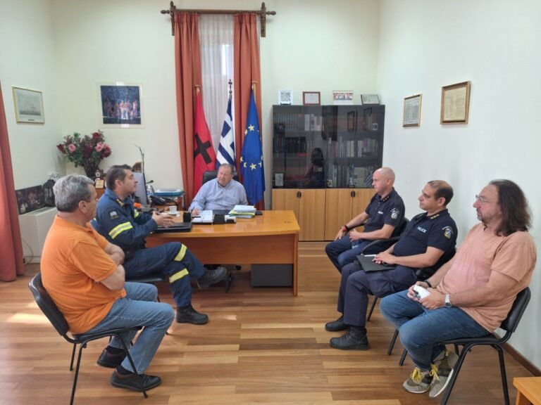 Σύσκεψη του ΤΕΣΟΠΠ δήμου Αιγιαλείας για την καλύτερη προετοιμασία ενόψει καύσωνα