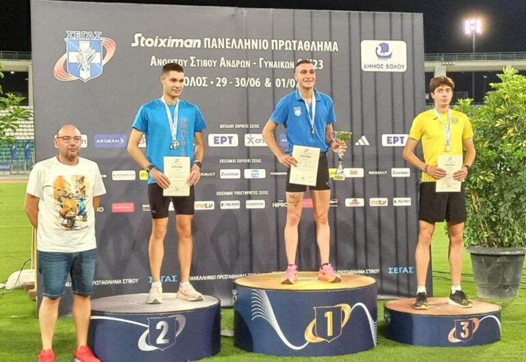 «Χάλκινος» Πανελληνιονίκης σε 800 και 1.500μ. ο Ανδρέας Γεωργίου του Αθηνόδωρου Αιγίου στην Κ23