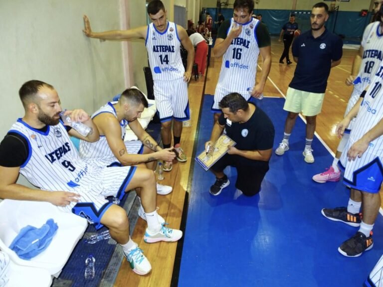 ΜΠΑΣΚΕΤ: Φιλική ήττα (80-88 στην παράταση) του Αστέρα Τέμενης από τη Γαλήνη