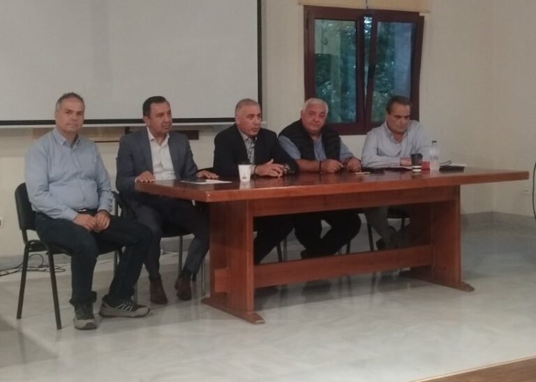 Συνάντηση δημάρχου Αιγιαλείας με τους προέδρους των Κοινοτήτων Δ.Ε. Συμπολιτείας – Ερινεού