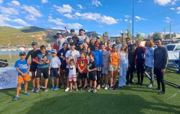 Στο διασυλλογικό αγώνα Αλεποχωρίου η ομάδα optimist του Ναυταθλητικού Ομίλου Αιγίου «Ο Ποσειδών»