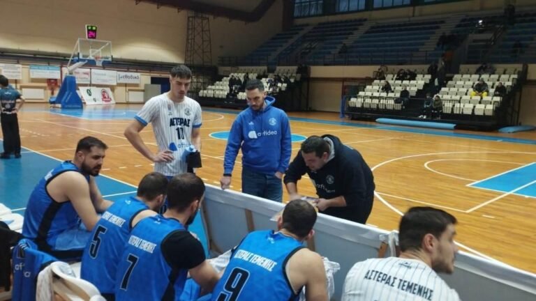 ΜΠΑΣΚΕΤ: Με ήττα 70-43 από τον Γλαύκο/Έσπερο έκλεισε τη χρονιά ο Αστέρας Τέμενης