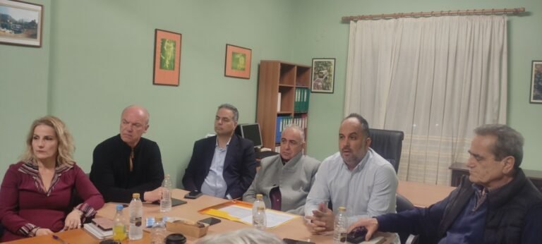 Με τους Προέδρους της Δημοτικής Ενότητας Διακοπτού συναντήθηκε ο Παναγιώτης Ανδριόπουλος