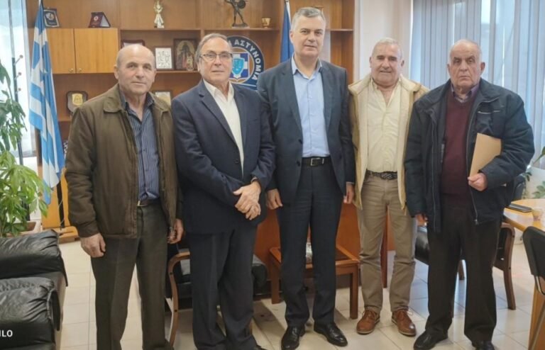 Εθιμοτυπική επίσκεψη του Συνδέσμου Αποστράτων Συνταξιούχων Σωμάτων Ασφαλείας Αιγιαλείας σε Γενική Περιφερειακή Αστυνομική Διεύθυνση και Διεύθυνση Αστυνομίας Αχαΐας