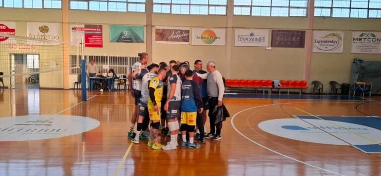 ΒΟΛΕΪ: Υποβιβάστηκε ο Α.Ο. Αιγιαλέων (έχασε 3-1 από τη ΧΑΝΘ)