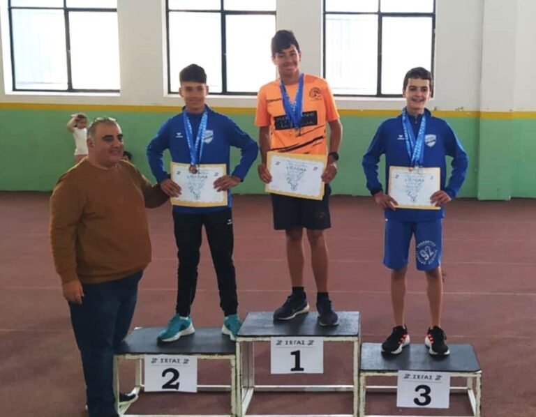Πρώτος και στο αλτικό τρίαθλο Κ14 ο Γιώργος Καραχάλιος της Φιλαθλητικής Λέσχης Αιγίου