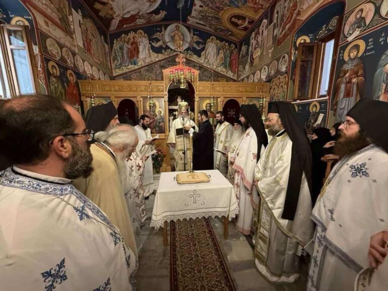 Ιερό Μνημόσυνο στην Ιερά Μονή Αγίου Ιωάννου Θεολόγου Βερίνου για τα 30 χρόνια από την κοίμηση του Γέροντος Ευσεβίου Γιαννακάκη