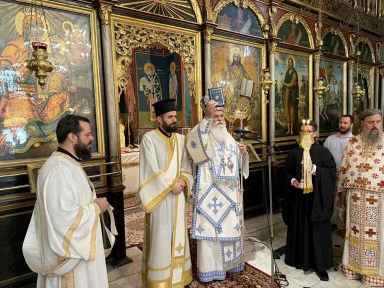 Σε κλίμα συγκίνησης η εις Διακόνον χειροτονία τού μοναχού Σωφρονίου Καμπούρη