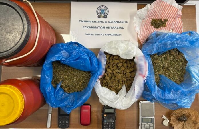 04-09-2025 Συνελήφθη άνδρας για διακίνηση ναρκωτικών στην Αιγιαλεία