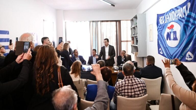 Σκρέκας από το Αίγιο: «Το όραμα που μας ενώνει είναι εκείνο μιας Ελλάδας που προχωρά μπροστά με σιγουριά και σταθερότητα» – Κάλεσμα ενότητας από τον Γραμματέα της ΝΔ ενόψει εσωκομματικών εκλογών